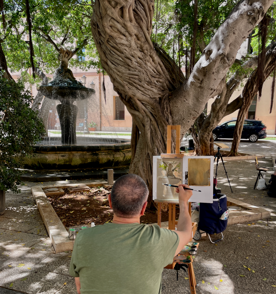 Sicily art workshop