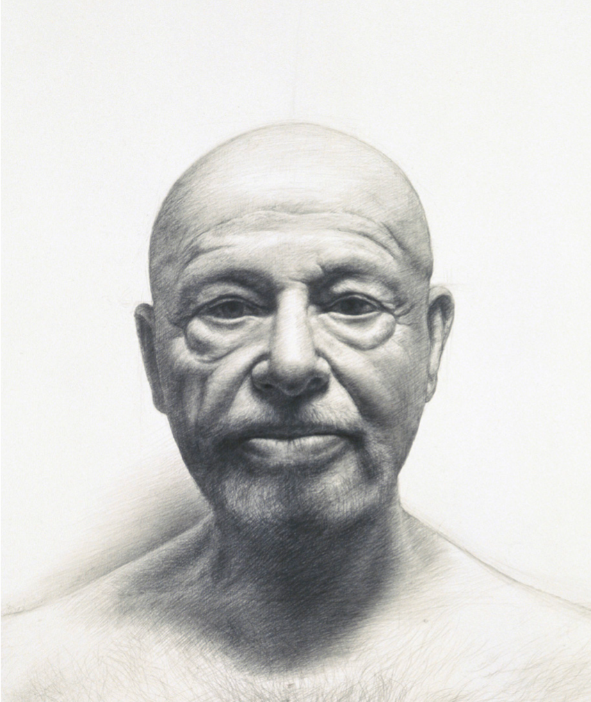 Costa Vavagiakis, Arthur IV (detail), graphite on paper, 39 x 27½ in.